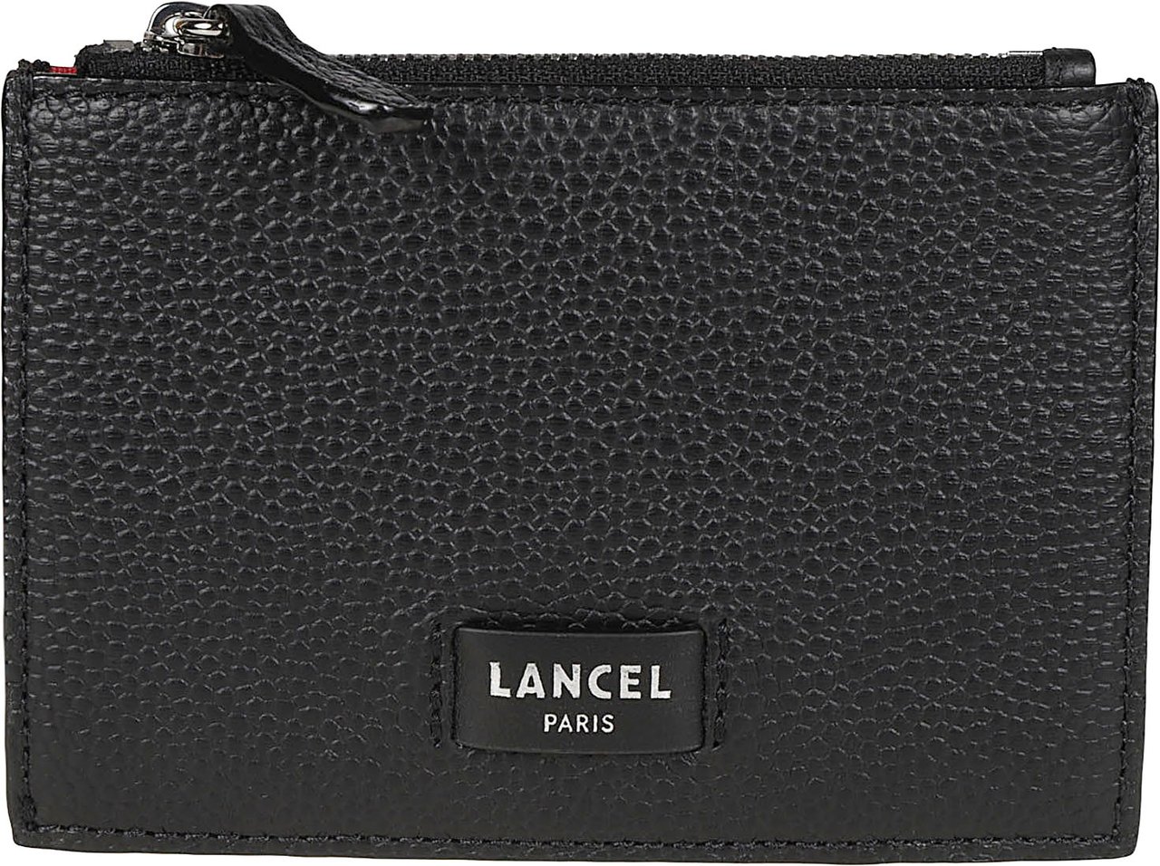 Lancel Ninon De Lancel Large Zip Credit Card Holder Black Zwart