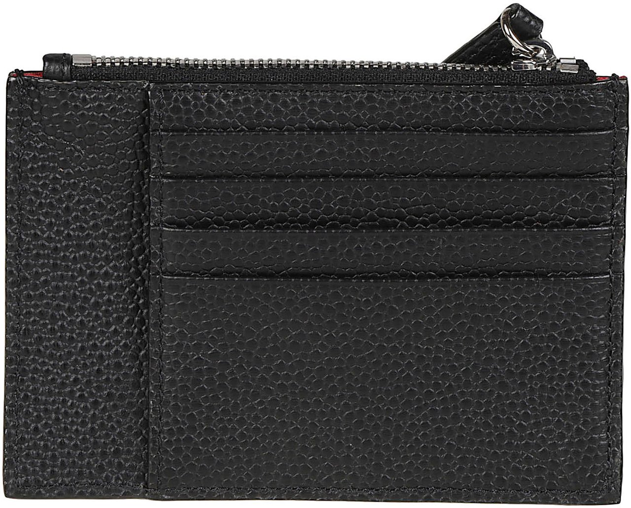Lancel Ninon De Lancel Large Zip Credit Card Holder Black Zwart