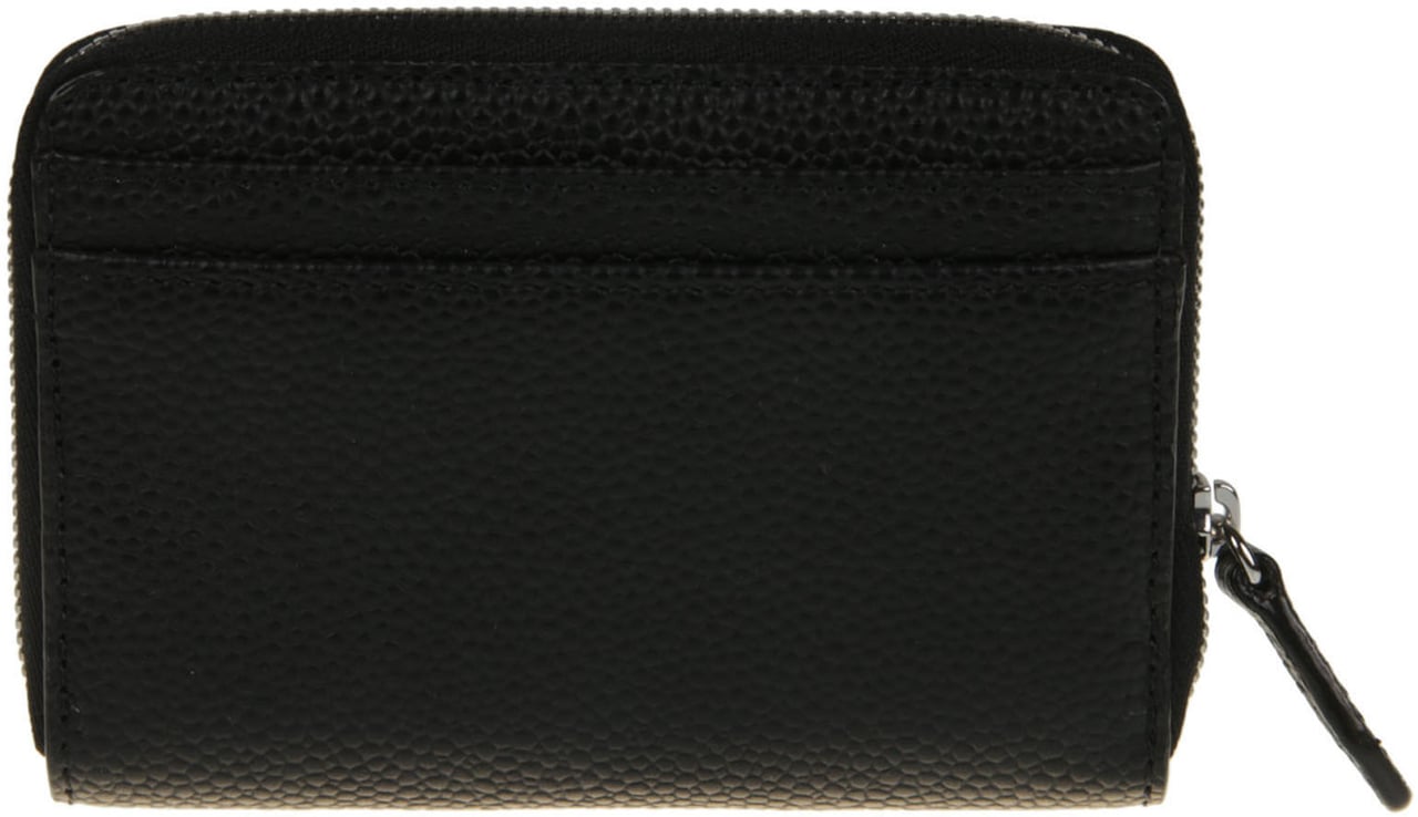 Lancel Ninon Small Zip Around Wallet Black Zwart