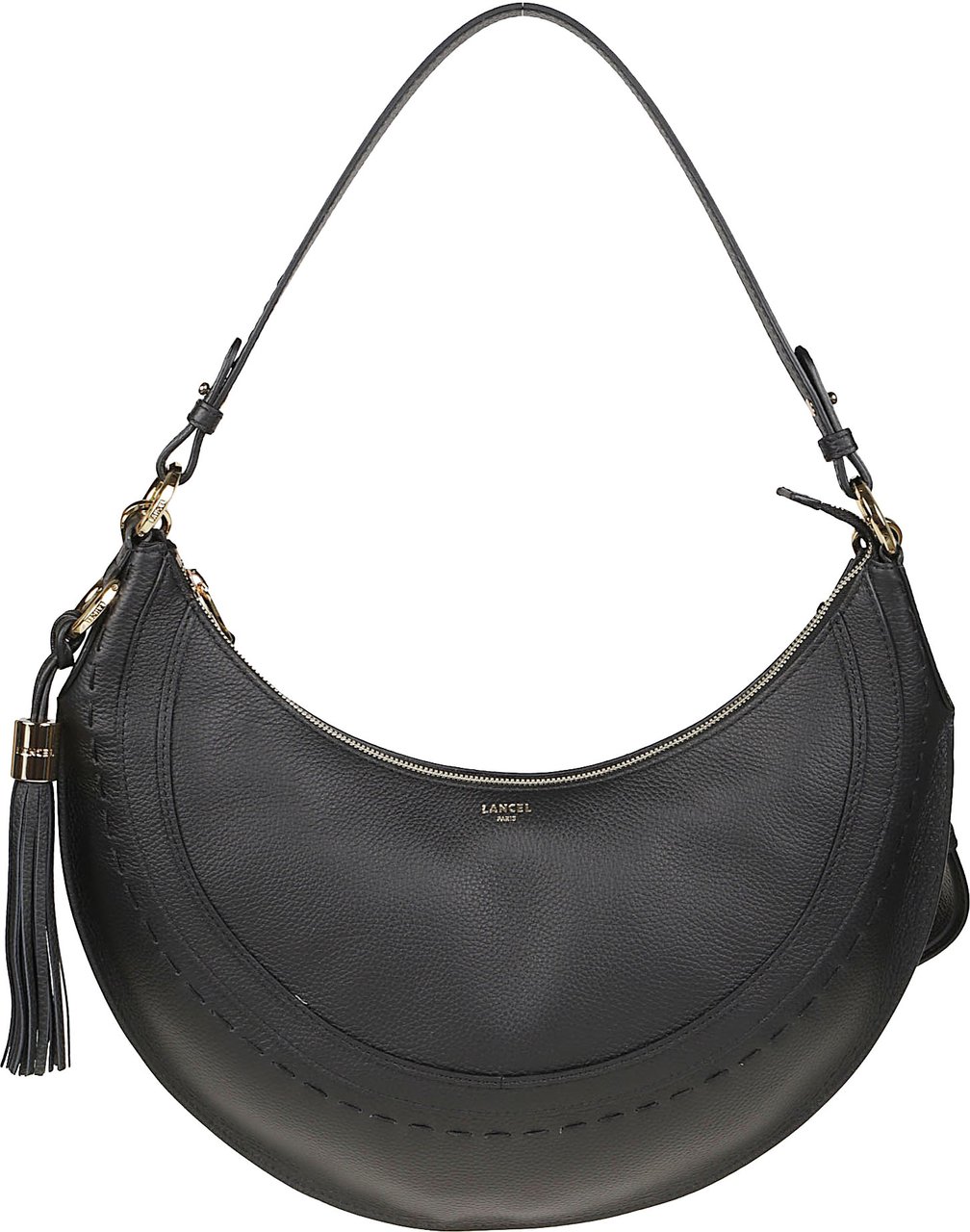 Lancel Hoboheme Medium Bag Black Zwart