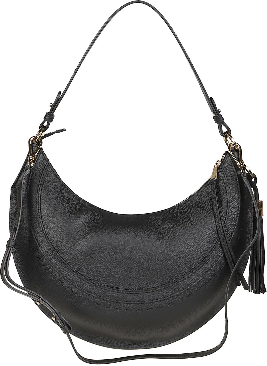 Lancel Hoboheme Medium Bag Black Zwart