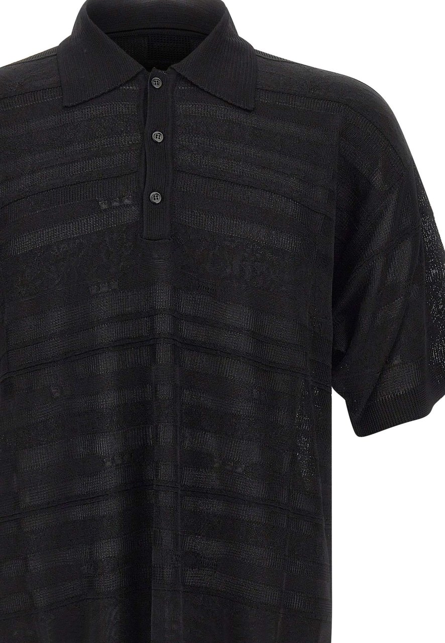 Laneus T-Shirts And Polos Black Zwart
