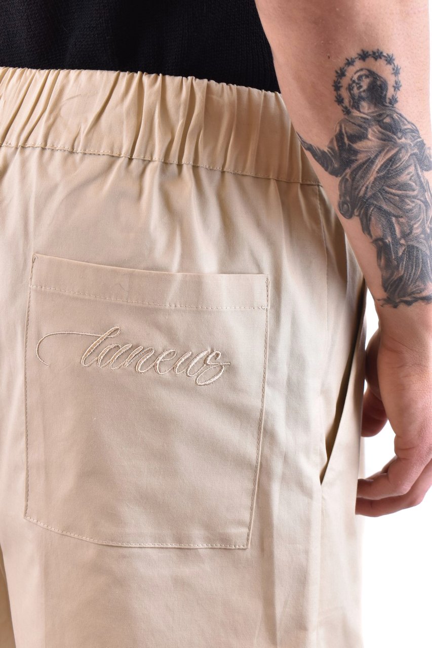 Laneus Trousers Cyan Cyaan