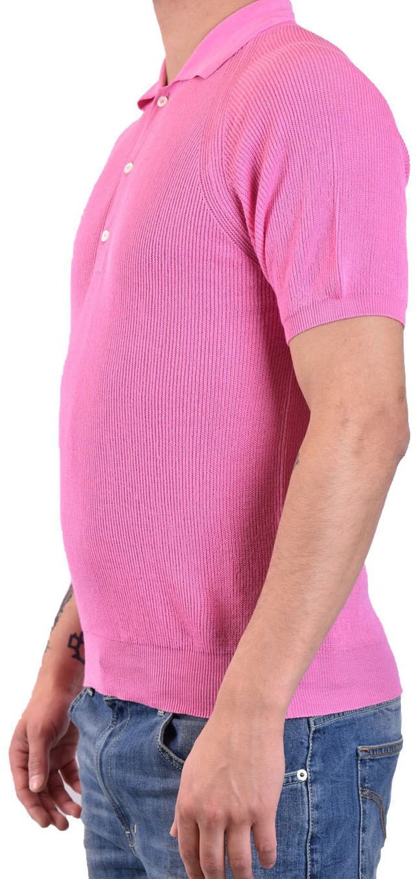 Laneus Polos Pink Roze