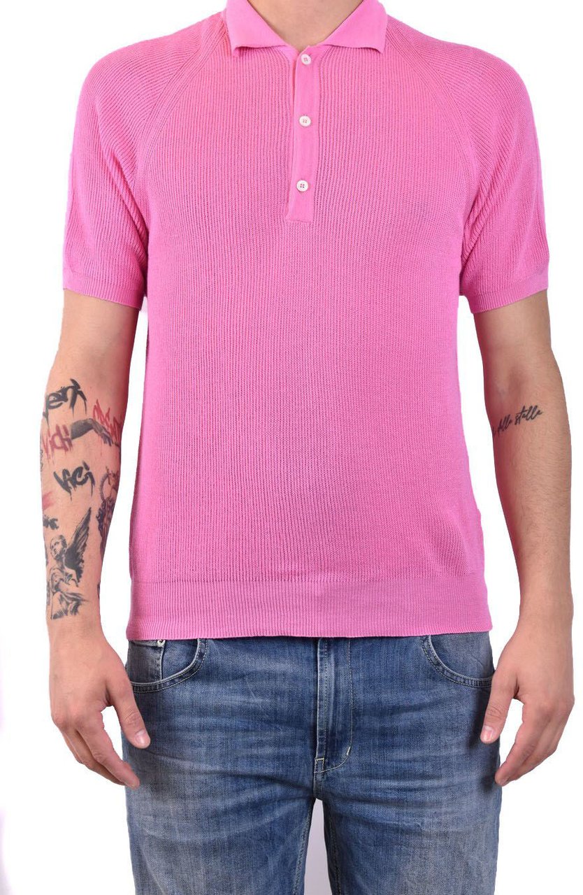 Laneus Polos Pink Roze