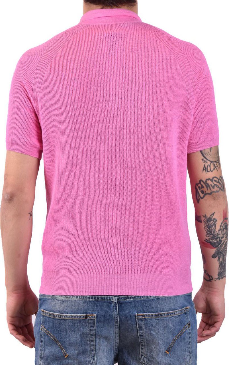 Laneus Polos Pink Roze