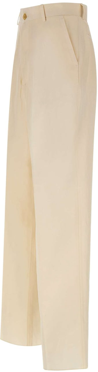 Laneus Trousers White Wit