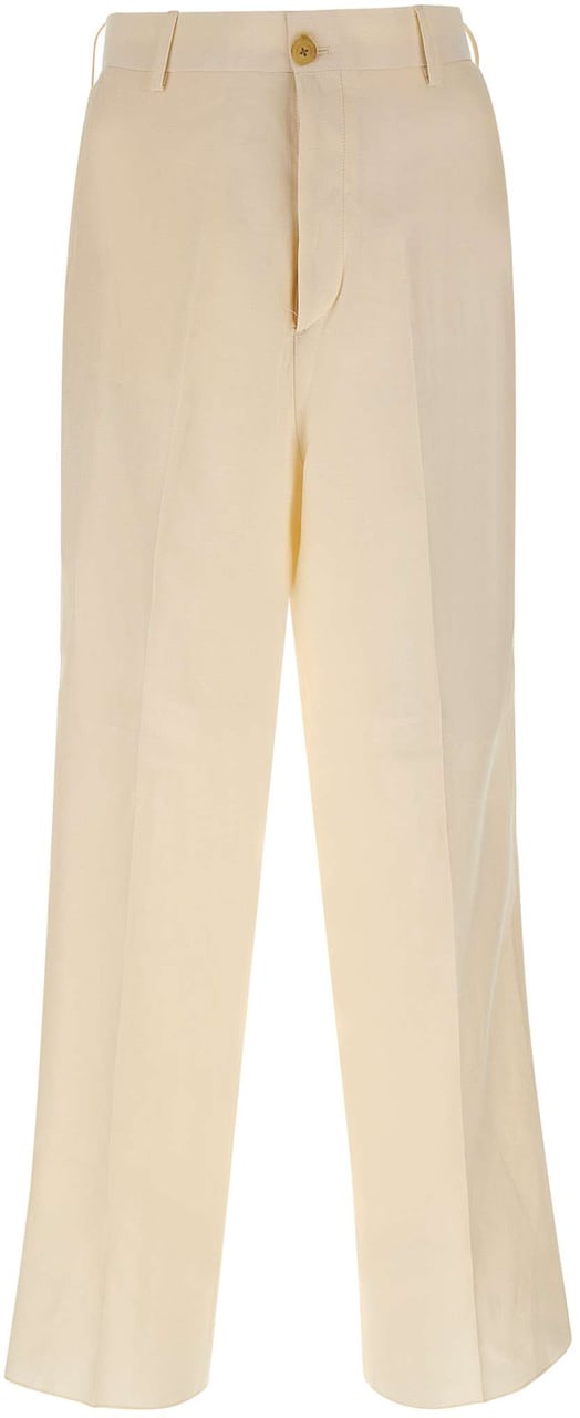 Laneus Trousers White Wit