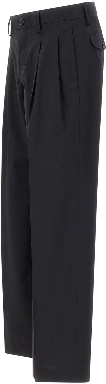 Laneus Trousers Black Zwart