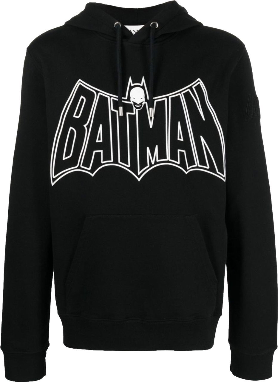 Lanvin Batman Hooded Sweatshirt Zwart