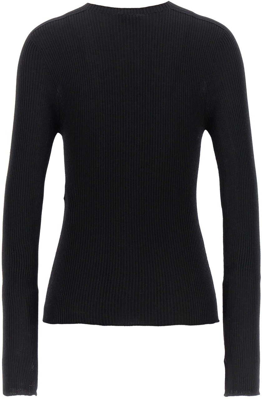 Lanvin Black Cashmere Cardigan Zwart