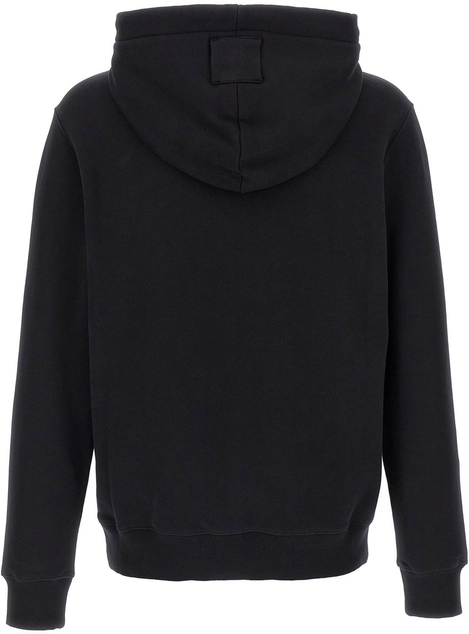 Lanvin Black Cotton Sweatshirt Zwart