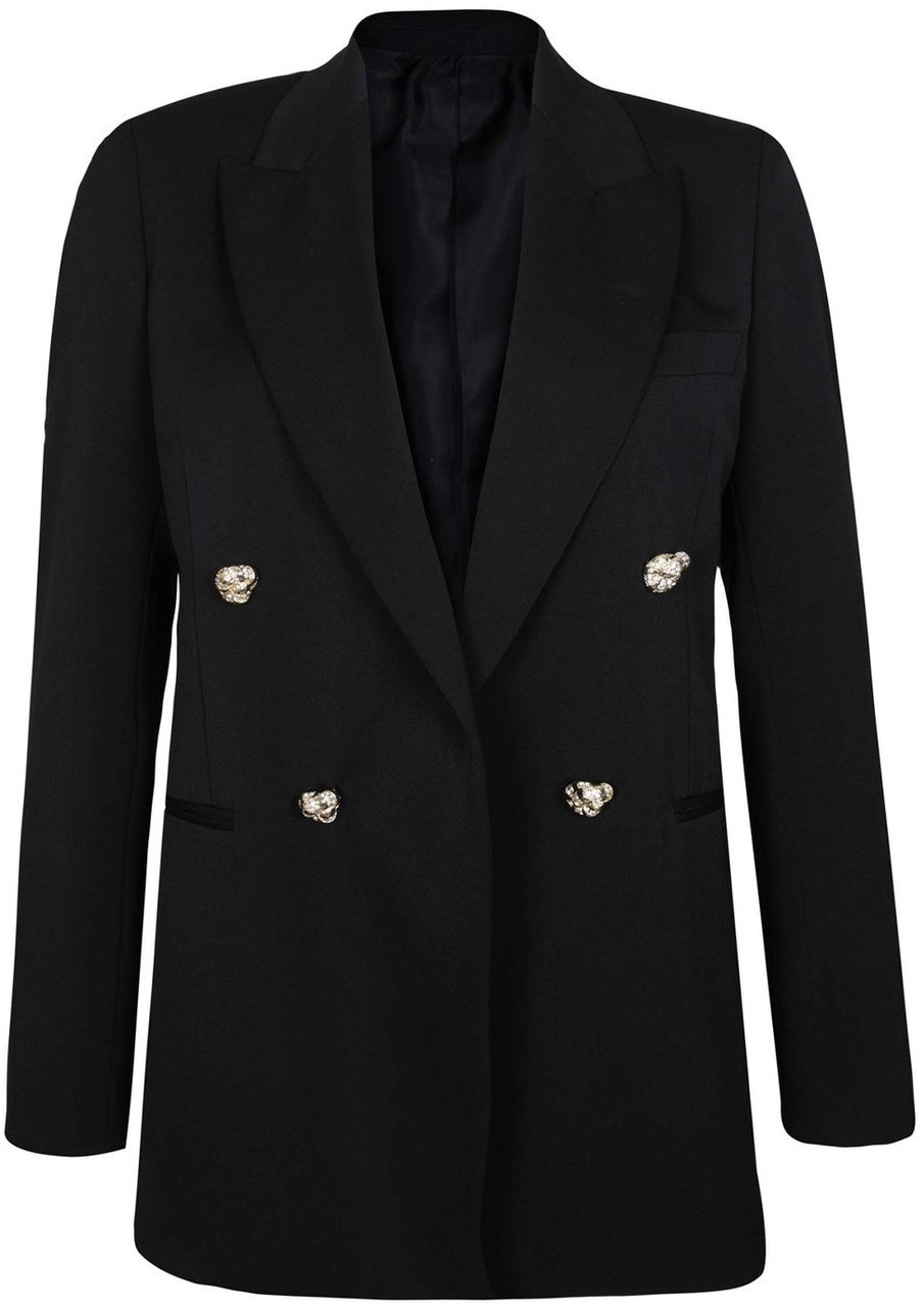 Lanvin Lanvin Wool Blazer Zwart
