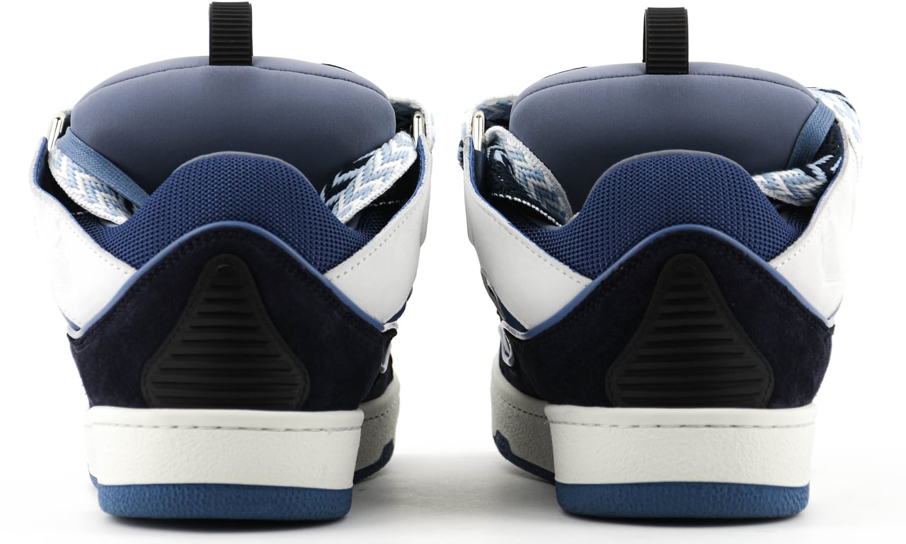 Lanvin Curb Sneaker Blue Noir Blue Blauw