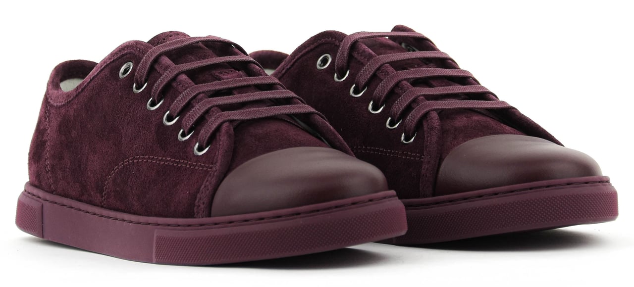 Lanvin Dbb1 Sneaker Bordeaux Rood