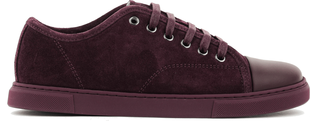 Lanvin Dbb1 Sneaker Bordeaux Rood