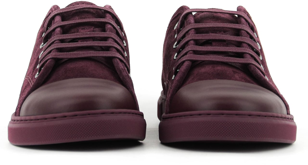 Lanvin Dbb1 Sneaker Bordeaux Rood