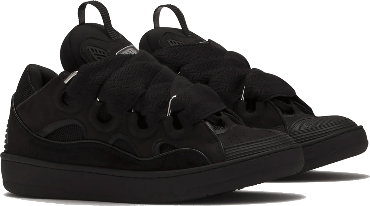 Lanvin Curb Sneaker Noir Femmes Zwart