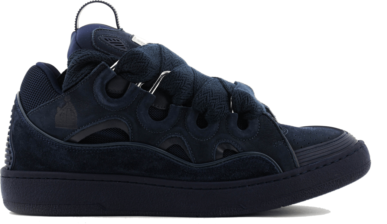 Lanvin Curb Sneaker Blue Blauw