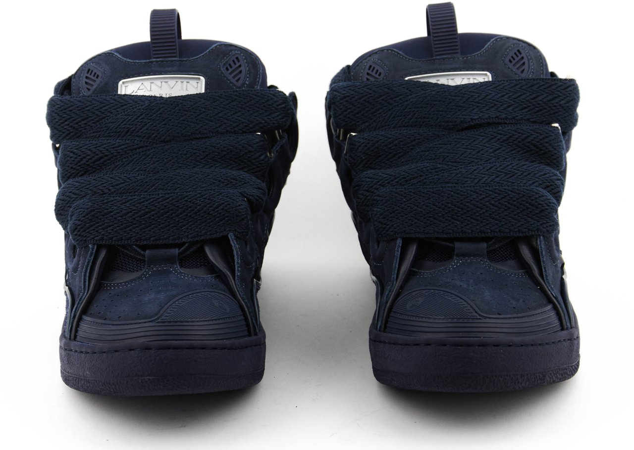 Lanvin Curb Sneaker Blue Blauw