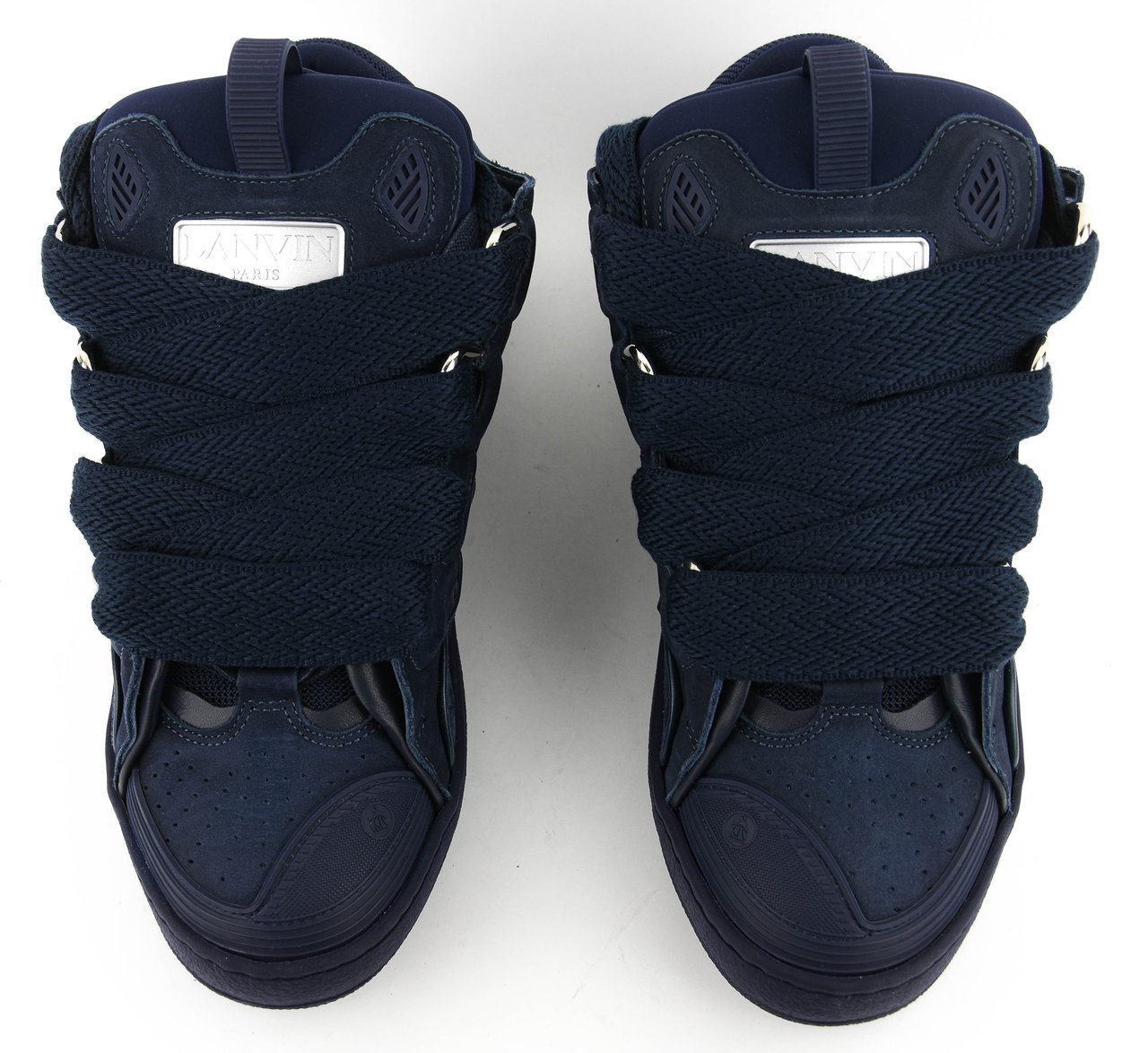 Lanvin Curb Sneaker Blue Blauw