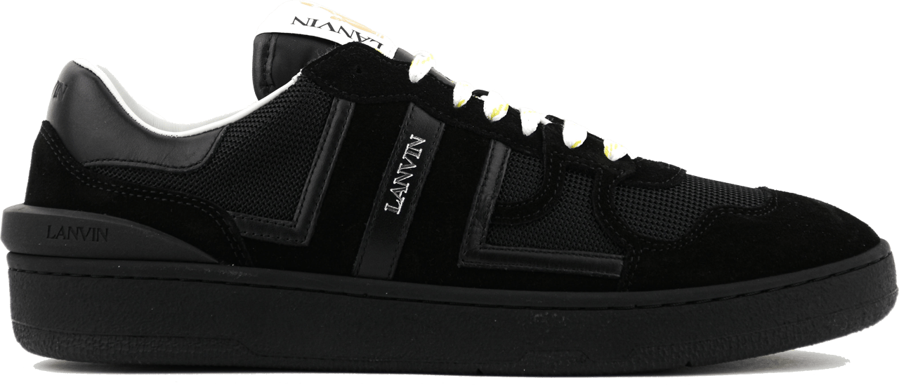 Lanvin Clay Sneaker Black Zwart