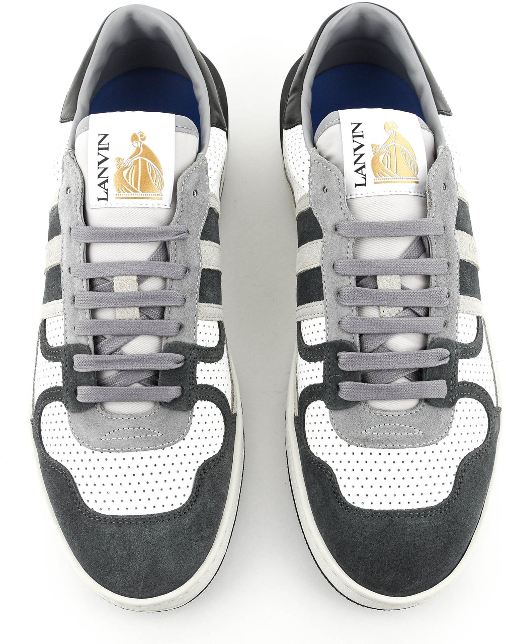 Lanvin Clay Sneaker Grey Grijs