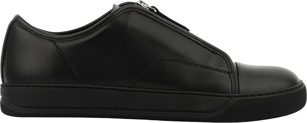 Lanvin Dbb1 Sneaker Black Zip Zwart
