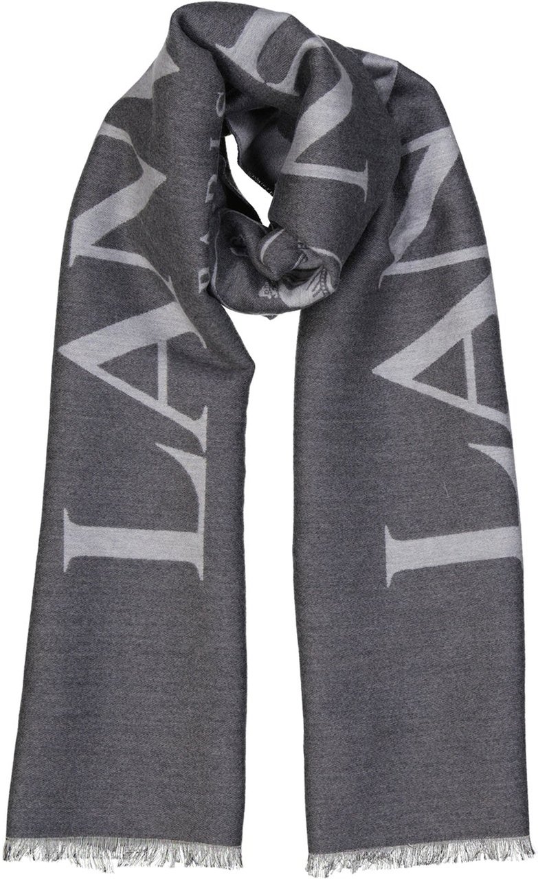 Lanvin Wool And Silk Scarf Divers
