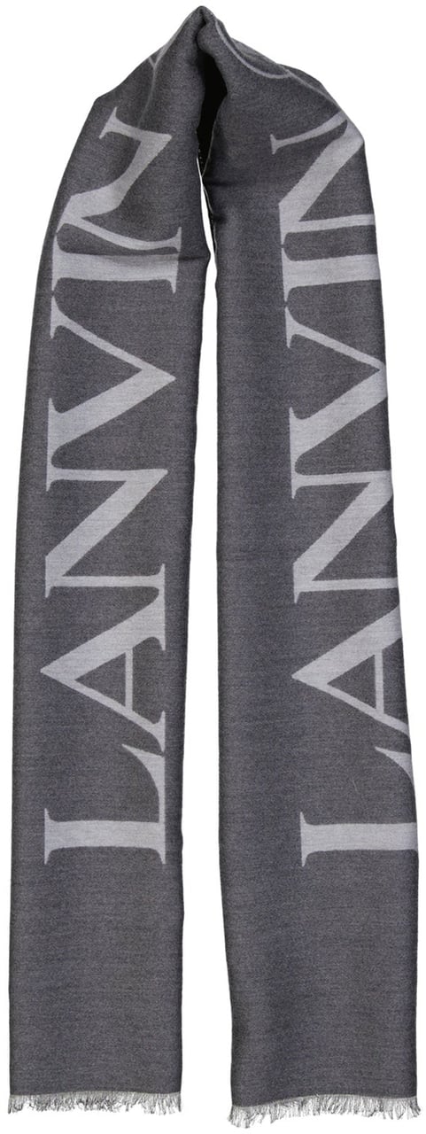 Lanvin Wool And Silk Scarf Divers