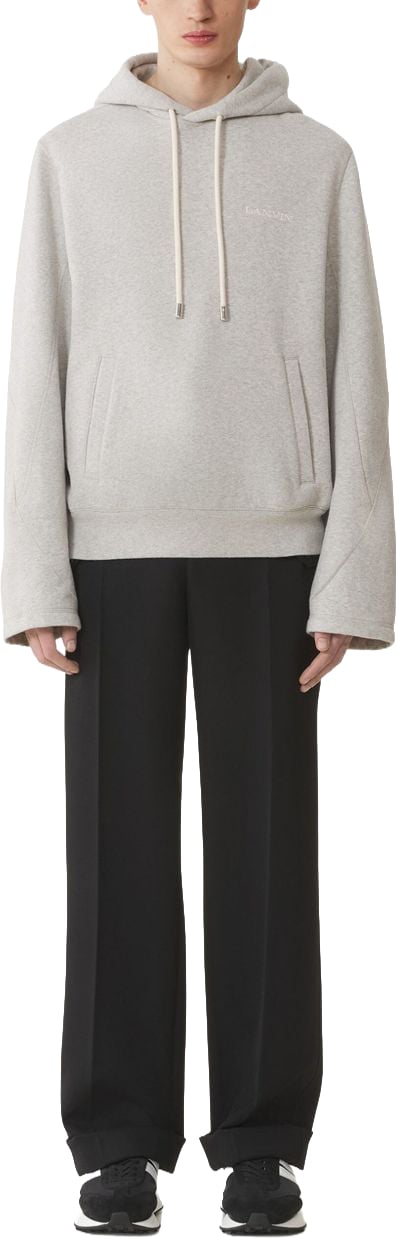 Lanvin Light Grey Hoodie Sweater Grijs
