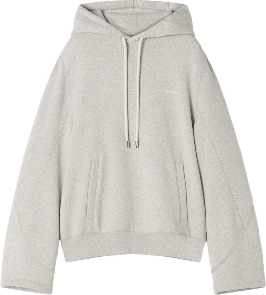 Lanvin Light Grey Hoodie Sweater Grijs