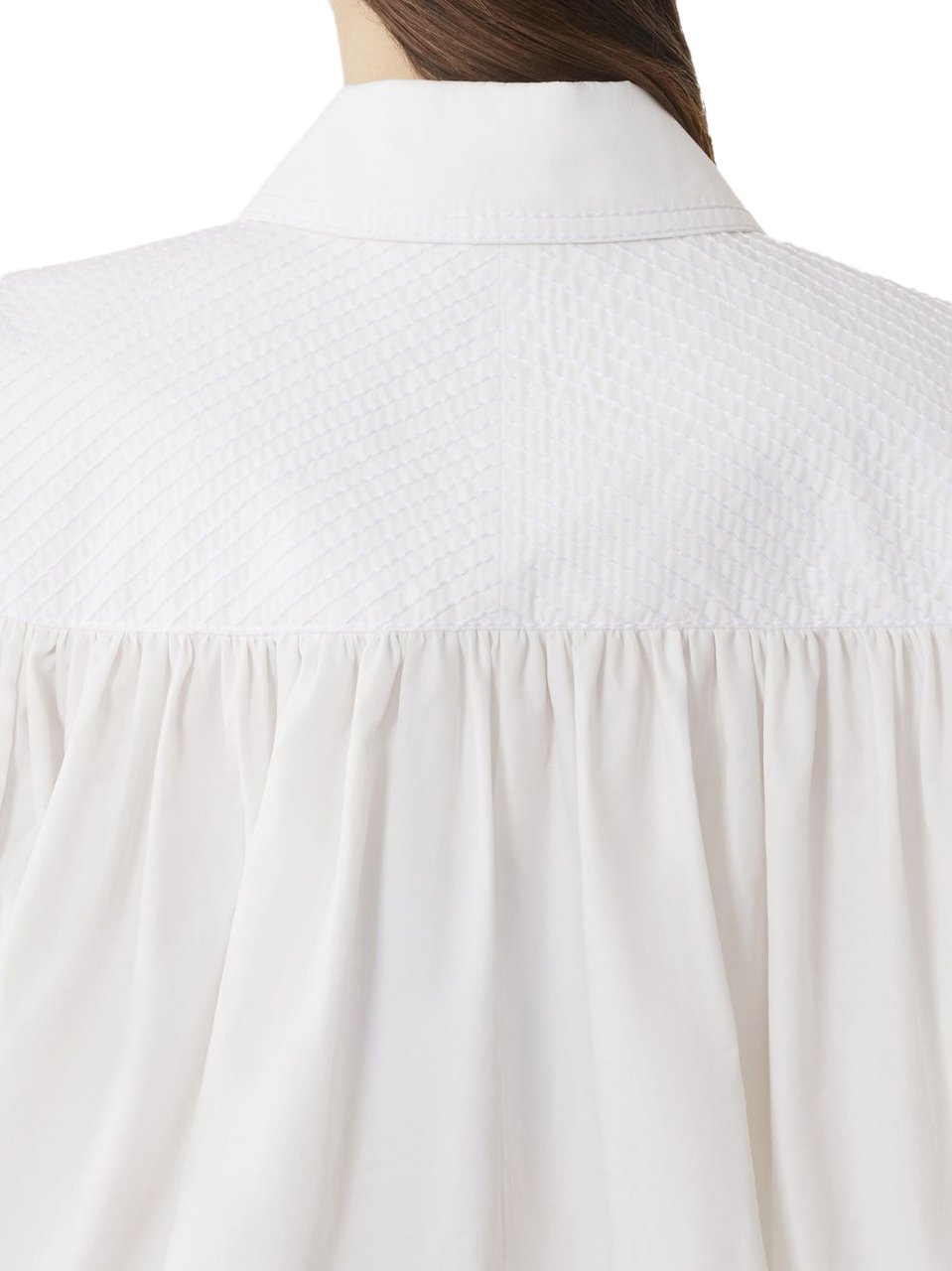 Lanvin White Cotton Top Wit