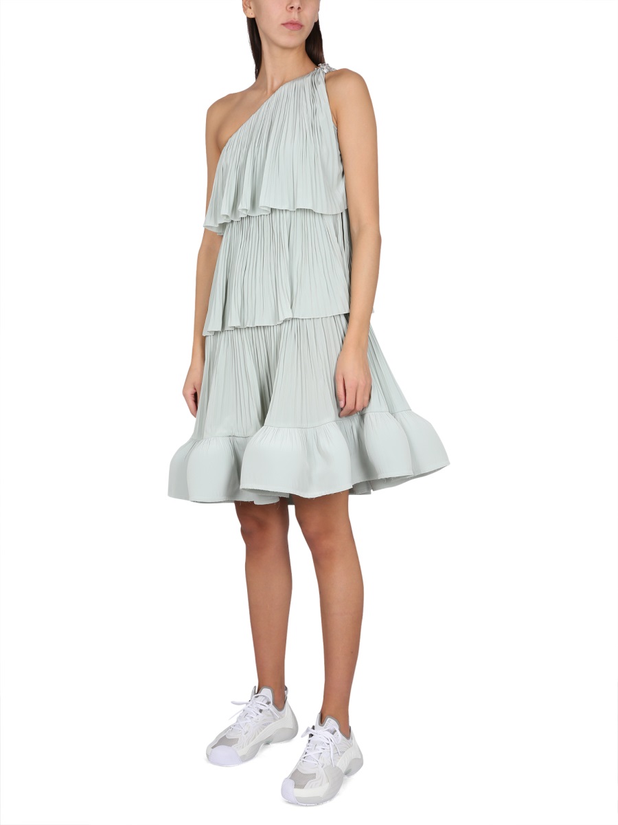 Lanvin ASYMMETRICAL DRESS Groen