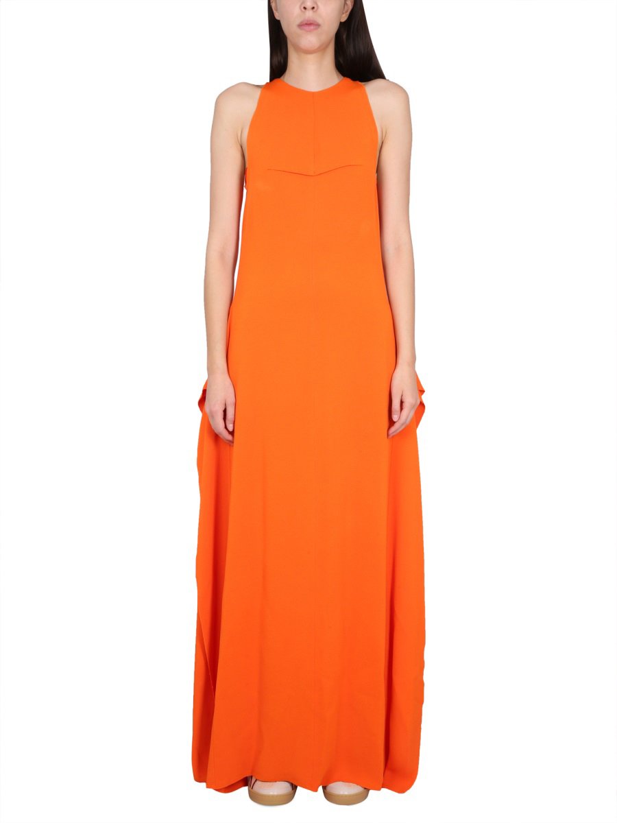 Lanvin LONGUETTE DRESS Oranje