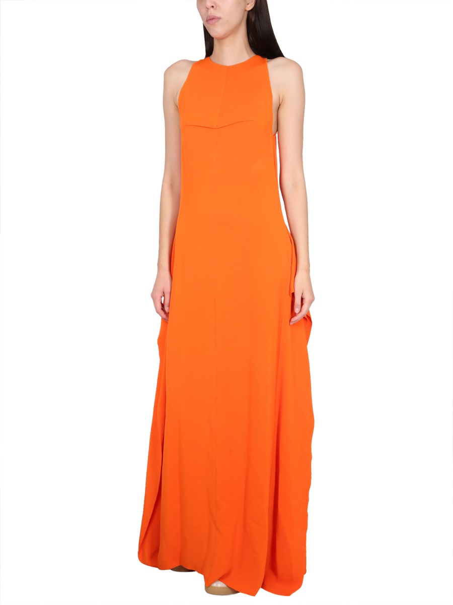Lanvin LONGUETTE DRESS Oranje