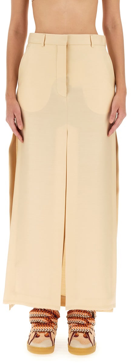 Lanvin TAILORED SKIRT Beige