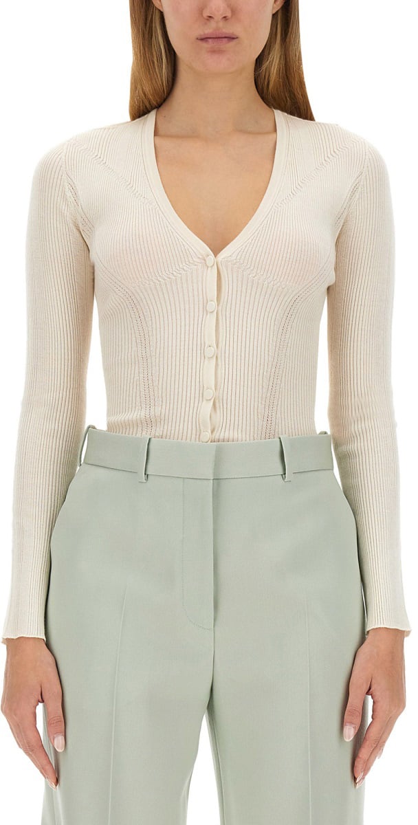 Lanvin WOOL CARDIGAN Wit