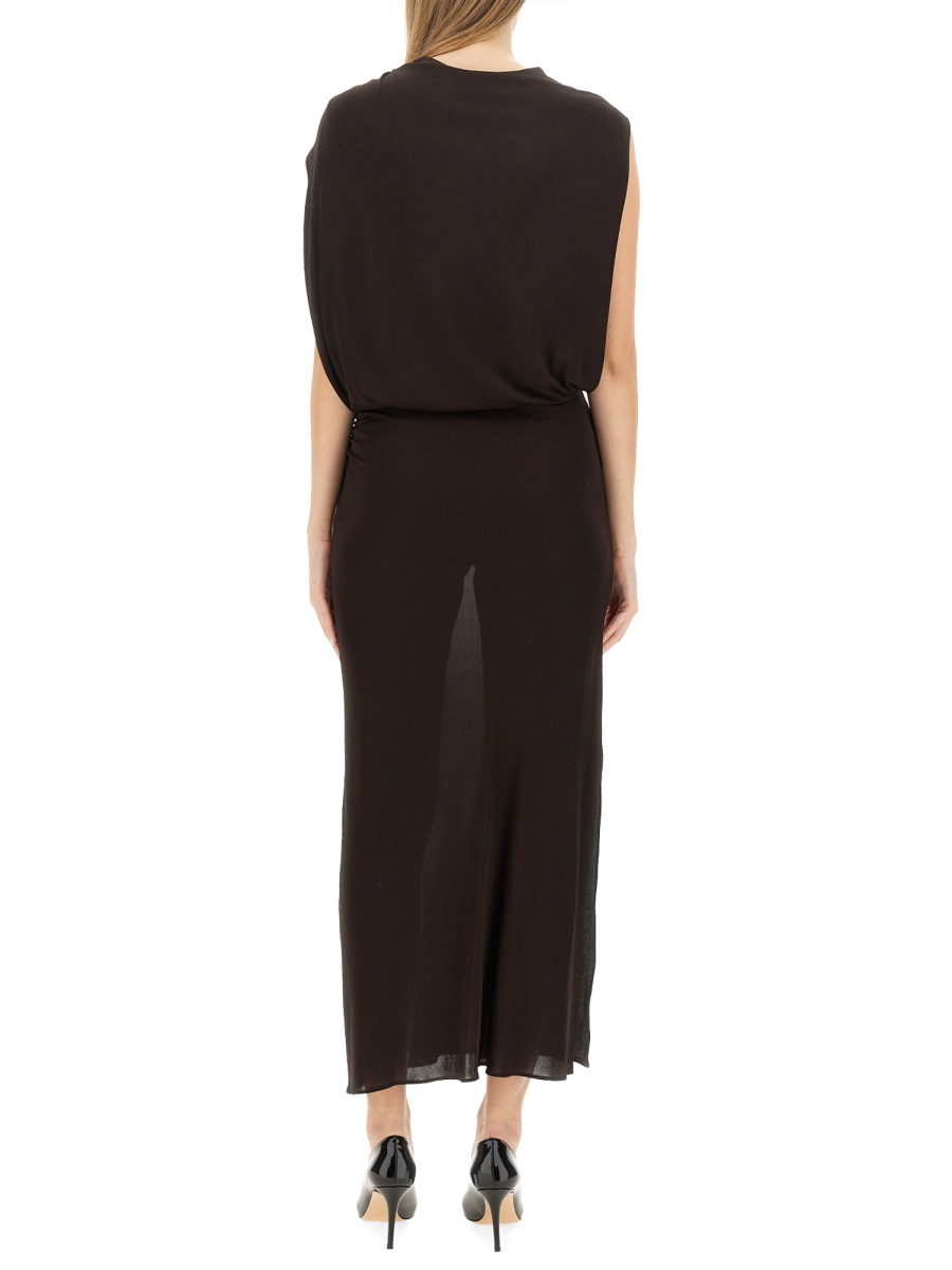 Lanvin DRAPED DRESS Bruin