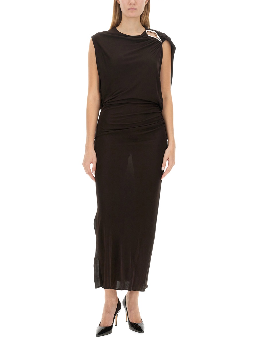 Lanvin DRAPED DRESS Bruin