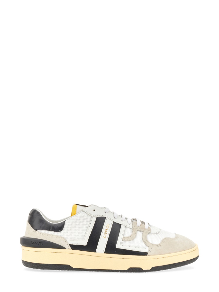 Lanvin "CLAY" LOW TOP SNEAKER Wit
