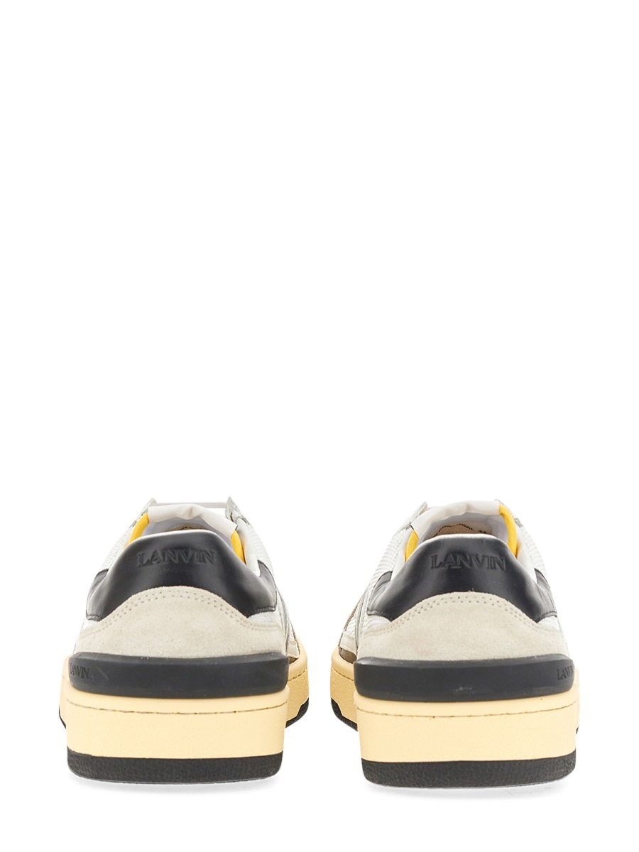 Lanvin "CLAY" LOW TOP SNEAKER Wit