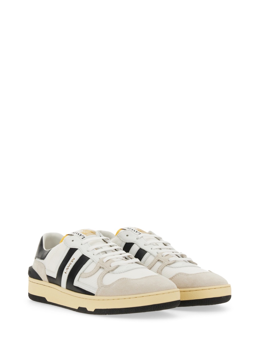 Lanvin "CLAY" LOW TOP SNEAKER Wit