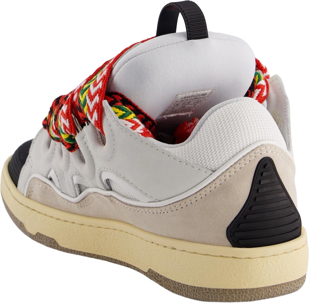 Lanvin Dames Curb Sneakers Wit