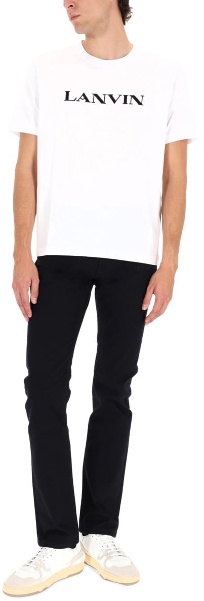 Lanvin T-SHIRT WITH LOGO Wit