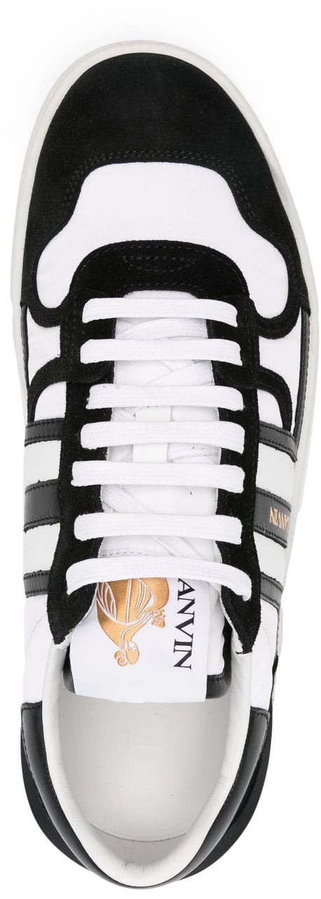 Lanvin White Clay Sneakers White Leather Sneakers Wit