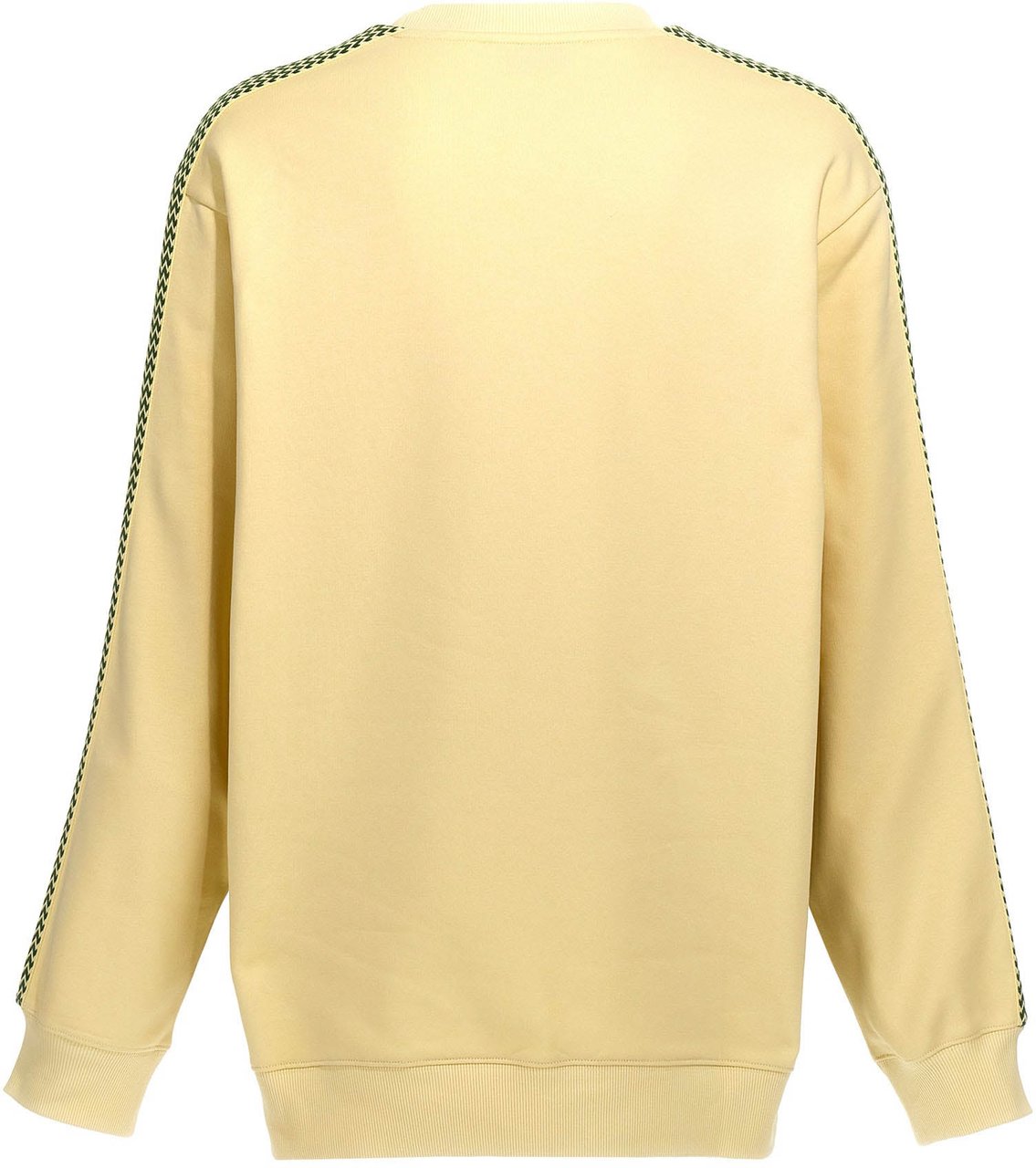 Lanvin Bicolor Cotton Sweatshirt Geel