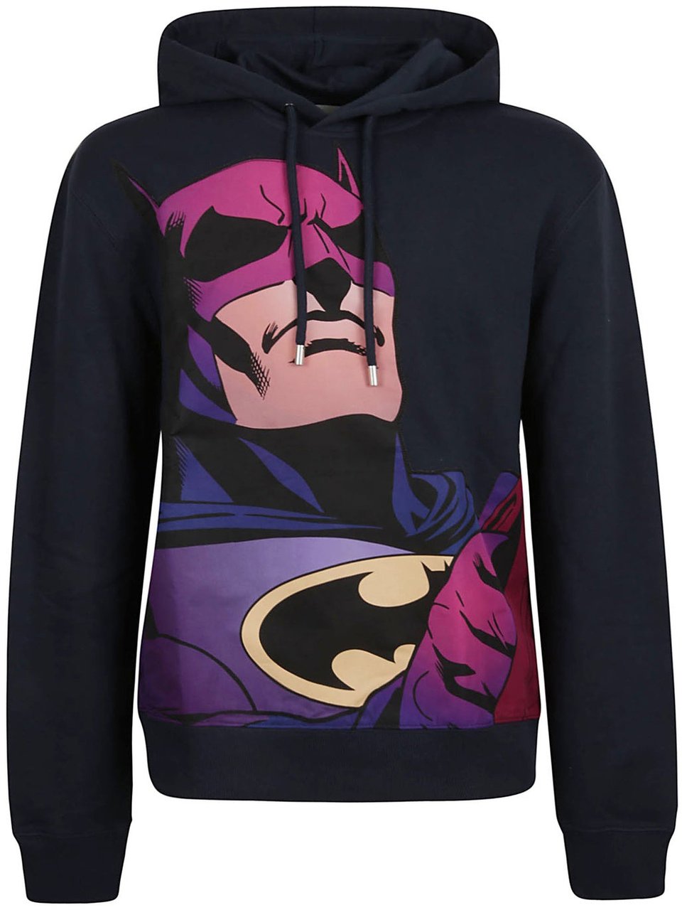 Lanvin Printed Hooded Sweatshirt Blauw