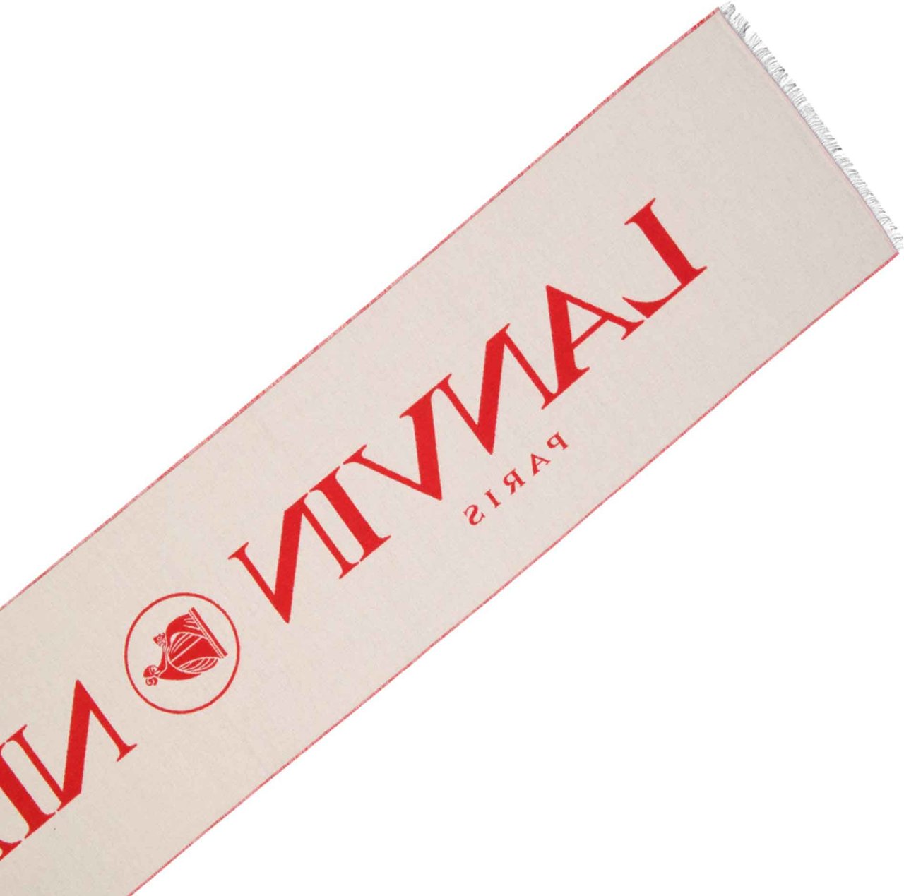 Lanvin Lanvin Wool And Silk Scarf Rood
