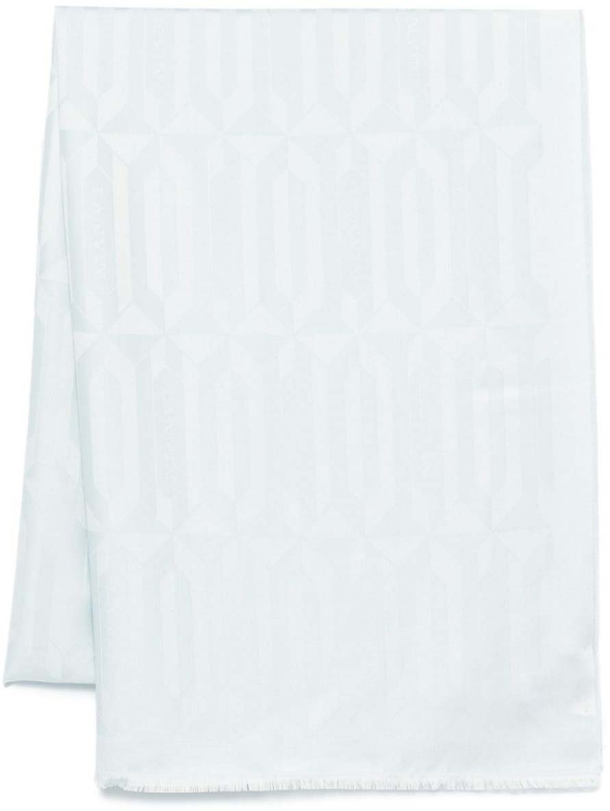 Lanvin Scarfs Blue Blauw